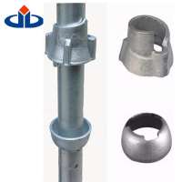 Large bearing Capacity Hot Dipped Galvanized Iron Cuplock Scaffold System For High - Rise Building